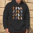 Un Montón De Simpáticos Perros Kawaii De Dibujos Animados Sudadera Estilo de vida