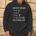 Und Gott Sprach Und Es War Licht Maxwell Equations Physics Kapuzenpullover Lebensstil