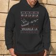 Viking Winter Snow Christmas Santa Ugly Christmas Kapuzenpullover Lebensstil