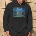 Vincentan Gogh Noche Estrellada Sobre El Ródano Sudadera Estilo de vida