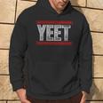 Vintage Yeet Con Texto En Inglés Just Yeet It Sudadera Estilo de vida