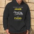 Vorsichtor Dem Jäger Der Fuchs Ist Harmlos Spruch Kapuzenpullover Lebensstil