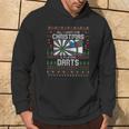 All I Want For Christmas Is Playing Darts Ugly Xmas Sweater Kapuzenpullover Lebensstil