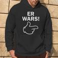 He Wars Saying Comic Hand Fun Kapuzenpullover Lebensstil