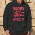 Zeichen Setzen Gegen Rechts Gegen Nazisintage Kapuzenpullover Lebensstil