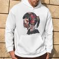Anime Manga Gráfico Ojos Rojos Arte Anime Sudadera Estilo de vida