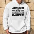 Backen Hobby Lustiger Backen Spruch Kapuzenpullover Lebensstil