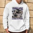 Belly Pain Survivor Raccoon Kapuzenpullover Lebensstil