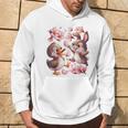 Canard Et Lapin Fleur De Cerisier Fleur Sakura Sweat à capuche Lifestyle