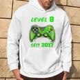 Children's Level 8 Birthday Boy Gamer 2017 8Th Birthday Kapuzenpullover Lebensstil