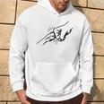 Dog And Man Hitting Hand Man Dog Friendship Bump Dog Paw Gray Kapuzenpullover Lebensstil