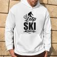 Eat Sleep Ski Repeat Ski Kapuzenpullover Lebensstil