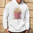 Fancy Dress & Carnival Retro Popcorn Costume Blue Kapuzenpullover Lebensstil