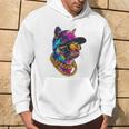 Genial Hip Hop Cat Urban Streetwear B-Boy Graffiti Sudadera Estilo de vida