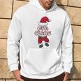 Grandpa Claus Christmas Family Partner Look Santa Claus Long-Sleeved Kapuzenpullover Lebensstil