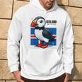 Iceland Iceland Flag Puffin Kapuzenpullover Lebensstil