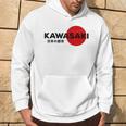 Kawasaki City 80S Retro 90S Japanese Aesthetic Kawasaki Kapuzenpullover Lebensstil