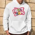 Kellogg's Froot Loops Breakfast Cereal Logo Blue Kapuzenpullover Lebensstil