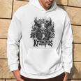 Kramperl Perchten Knecht Ruprecht Christmas Demon Krampus Gray Kapuzenpullover Lebensstil