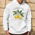 La Dolceita Lemon Italian Summer Limoncello Amalfi Coast Kapuzenpullover Lebensstil