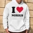 I Love Norris Kapuzenpullover Lebensstil