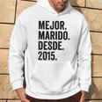 Mejor Marido Desde 2015 9 Aniversario De Boda 9 Años Sudadera Estilo de vida