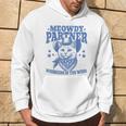 Meowdy Partner Cowboy Catintage Cat Kapuzenpullover Lebensstil