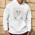Rock And Roll Guitarraintage Rock Music Manga Larga Sudadera Estilo de vida
