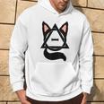 Theta Delta Cat Therian Pride Gray Kapuzenpullover Lebensstil