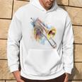 Trombone Instrument De Musique Motif Trombone Sweat à capuche Lifestyle