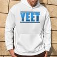 Vintage Yeet Yeet Quotes Blue Kapuzenpullover Lebensstil
