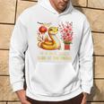 Year Of The Snake 2025 Lunar Chinese New Year Red Red Kapuzenpullover Lebensstil