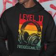 11 Geburtstag Jungenideo Gamer Level 11 Unlocked Jungs Kapuzenpullover Lustige Geschenke