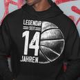 14Th Birthday Retro Basketball Player 14 Years Boy Boys Kapuzenpullover Lustige Geschenke