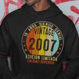 18 Cumpleaños 2007 18 Años Chica Chicointage 2007 Sudadera Regalos divertidos