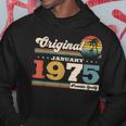 50Th Birthday Man Januaryintage 1975 Kapuzenpullover Lustige Geschenke