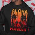 Aloha Hawaii Palm Trees Paradise Beach Holiday Summer Kapuzenpullover Lustige Geschenke