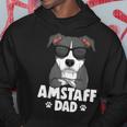 American Staffordshire Terrier Amstaff Papa Dog Kapuzenpullover Lustige Geschenke