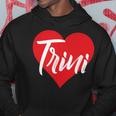 Amo A Trini Primer Nombre Yo Corazón Sudadera Regalos divertidos
