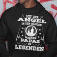 Angel Papa Sind Legends Angel Saying Angel Kings Kapuzenpullover Lustige Geschenke