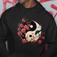 Arbre Sakura Style Yin Yang En Esthétique Sakura Ying Yang Sweat à capuche Cadeaux drôles