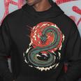 Art Japonais Kanji Dragon Japonais Sun Streetwearintage Rétro Sweat à capuche Cadeaux drôles