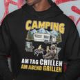 Barbecue And Chillen Camper Saying Caravan Camping Kapuzenpullover Lustige Geschenke