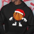 Basketball Christmas Santa Basketball Santa Kapuzenpullover Lustige Geschenke