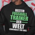 Best Football Trainer In The World Trainer Kapuzenpullover Lustige Geschenke