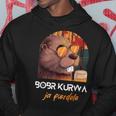 Bober Kurwa Polish Beaver Meme Bobr Ja Pierdole Kapuzenpullover Lustige Geschenke