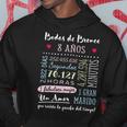 Bodas De Bronce 8 Años Aniversario De Boda Regalo Sudadera Regalos divertidos