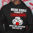 My Boule Technique Petanque Boule Kapuzenpullover Lustige Geschenke