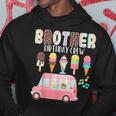 Brother Birthday Crew Ice Cream Truck Bday Ice Cream Party Sudadera Regalos divertidos