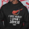 Camisa Divertida Para Amantes Del Jamón I Just Really Love Jamon Sudadera Regalos divertidos